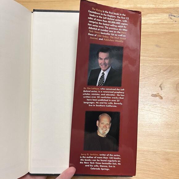 Left Behind Series Hardcover Book 13 The Rising Tim LaHaye and Jerry B Jenkins - Picture 5 of 7